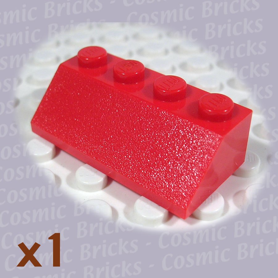 LEGO Red Slope 45 2x4 303721 3037 (single,U)