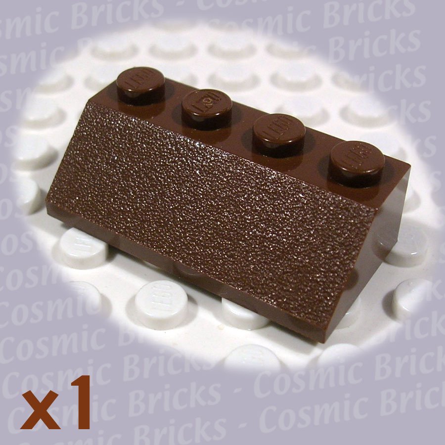 LEGO Brown Slope 45 2x4 303725 3037 (single,N)