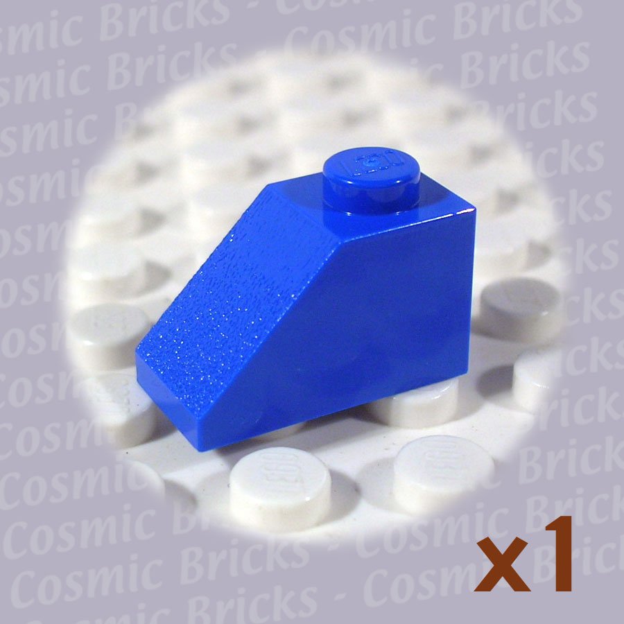 LEGO Blue Slope 45 2x1 304023 4121936 3040 (single,U)