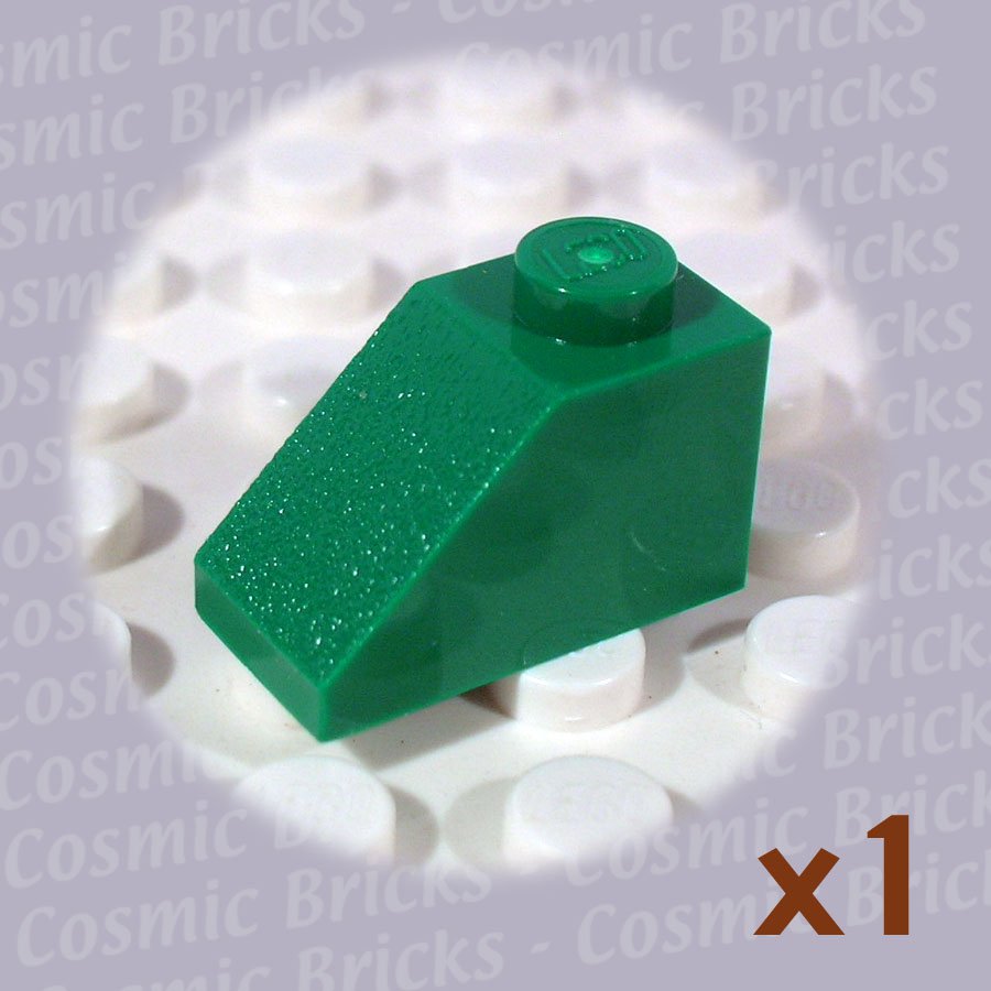 LEGO Dark Green Slope 45 2x1 4109668 4121969 3040 (single,N)