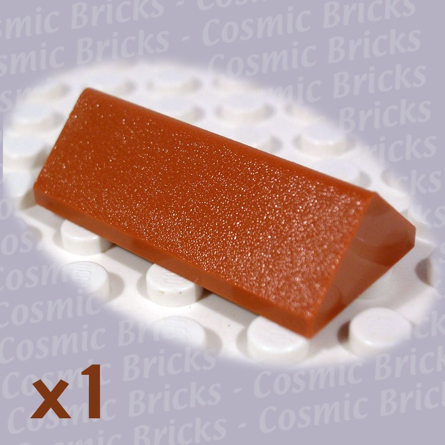 LEGO Dark Orange Slope 45 2x4 Double 3041 (single,N)