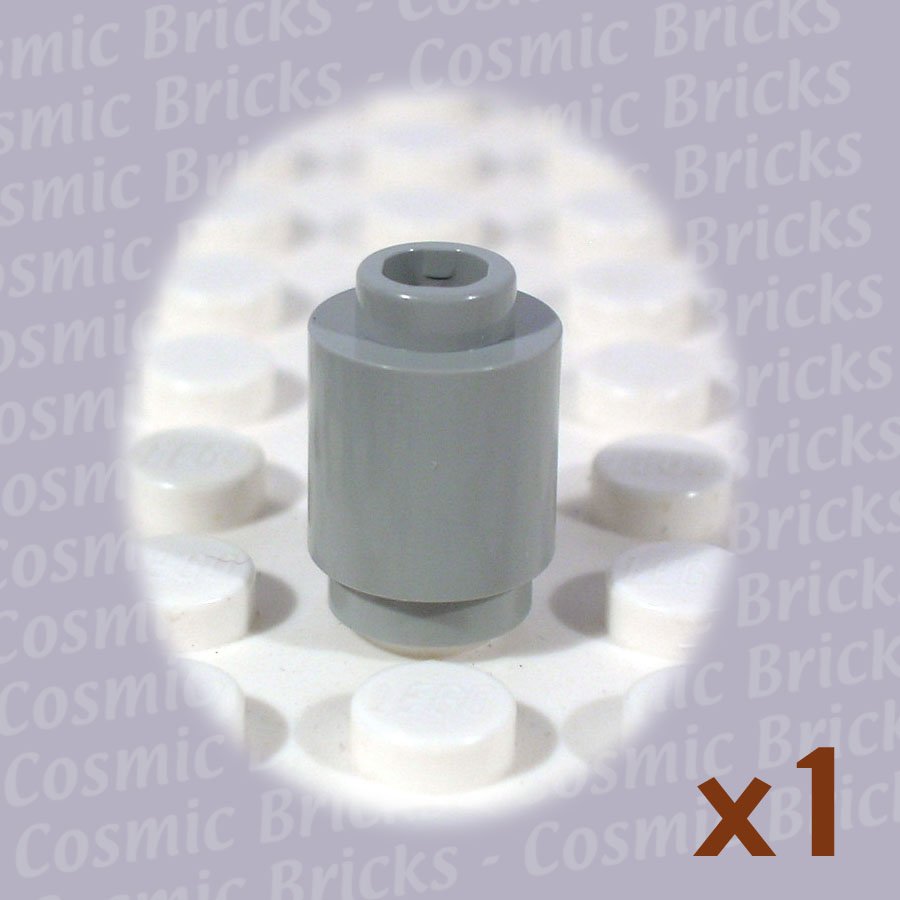 LEGO Light Gray Brick Round 1x1 306202 3062 (single,N)