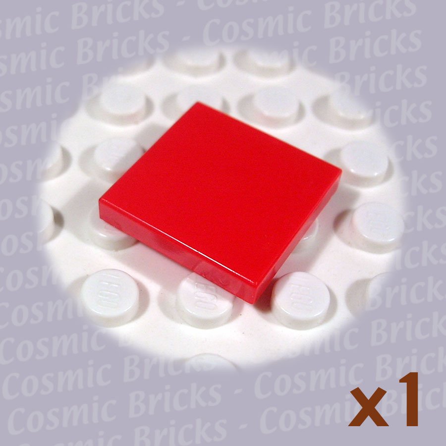 LEGO Red Tile 2x2 306821 3068 (single,N)