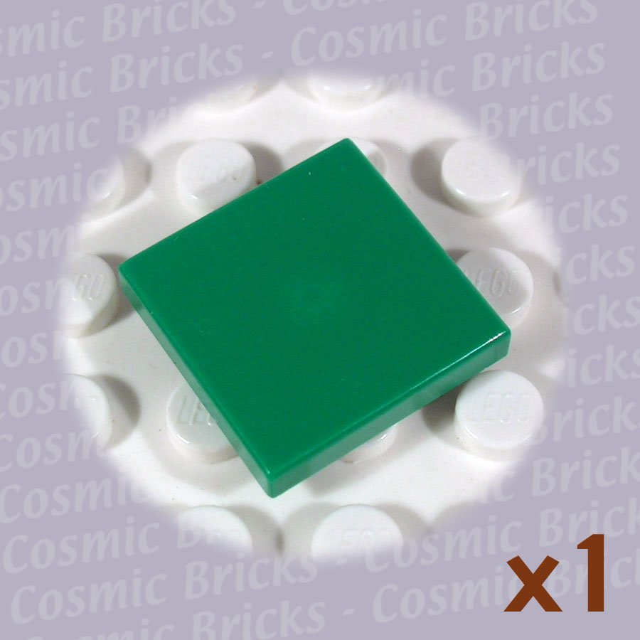 LEGO Dark Green Tile 2x2 4107762 3068 (single,N)
