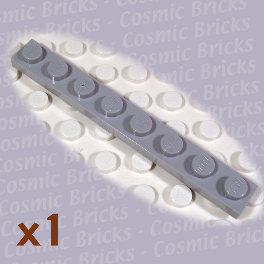 LEGO Light Bluish Gray Plate 1x8 4211425 3460 (single,N)