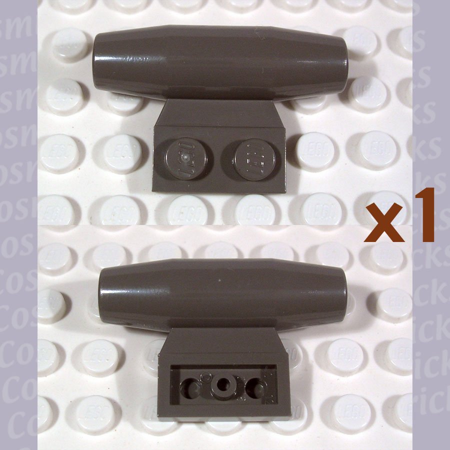 LEGO Dark Gray Engine Smooth Small 1x2 Side Plate 347526 3475 (single,N)