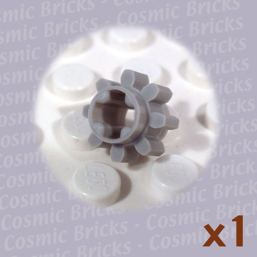 LEGO Light Gray Technic Gear 8 Tooth 364702 3647 (single,U)