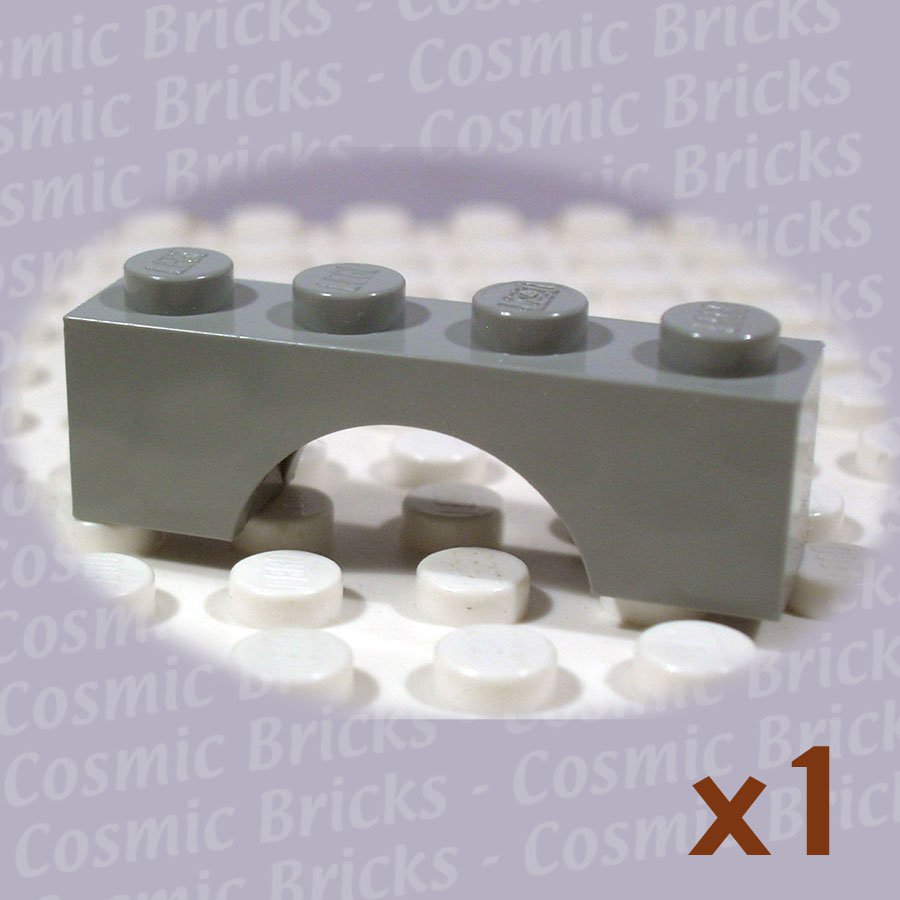 LEGO Light Gray Brick Arch 1x4 3659 (single,N)