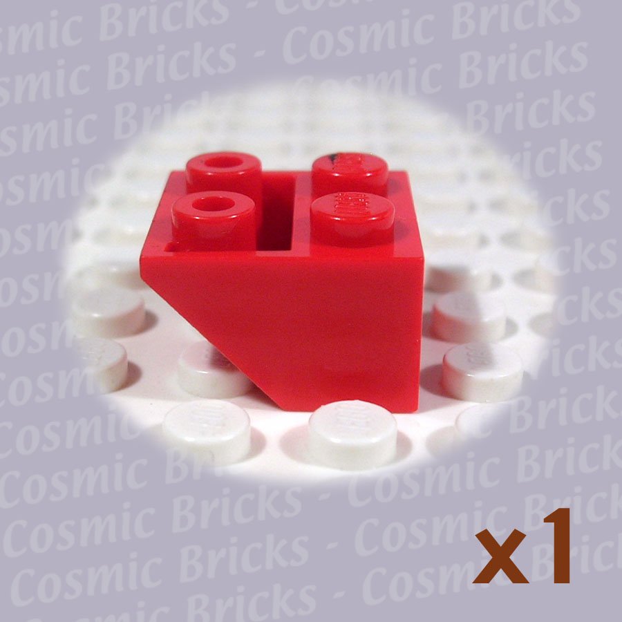 LEGO Red Slope Inverted 45 2x2 366021 3660 (single,U)