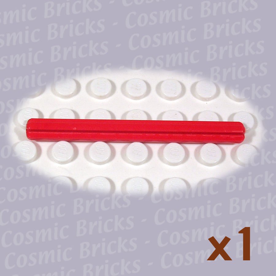 LEGO Red Technic Axle 6L 3706 (single,N)