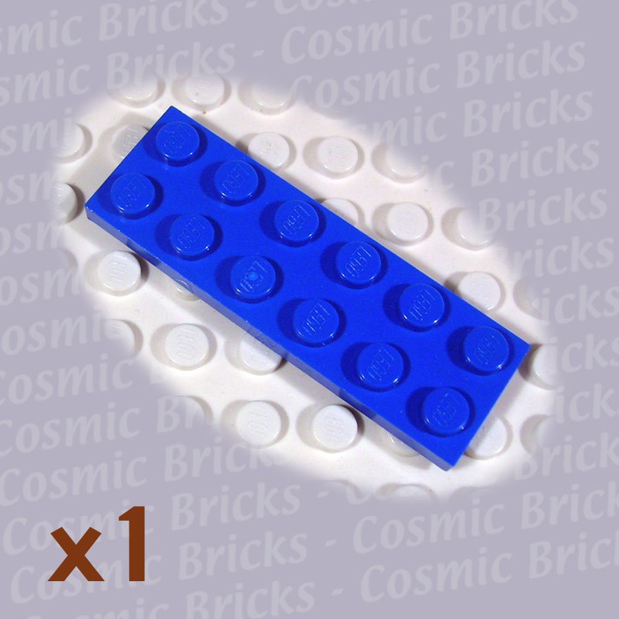 LEGO Blue Plate 2x6 379523 3795 (single,N)