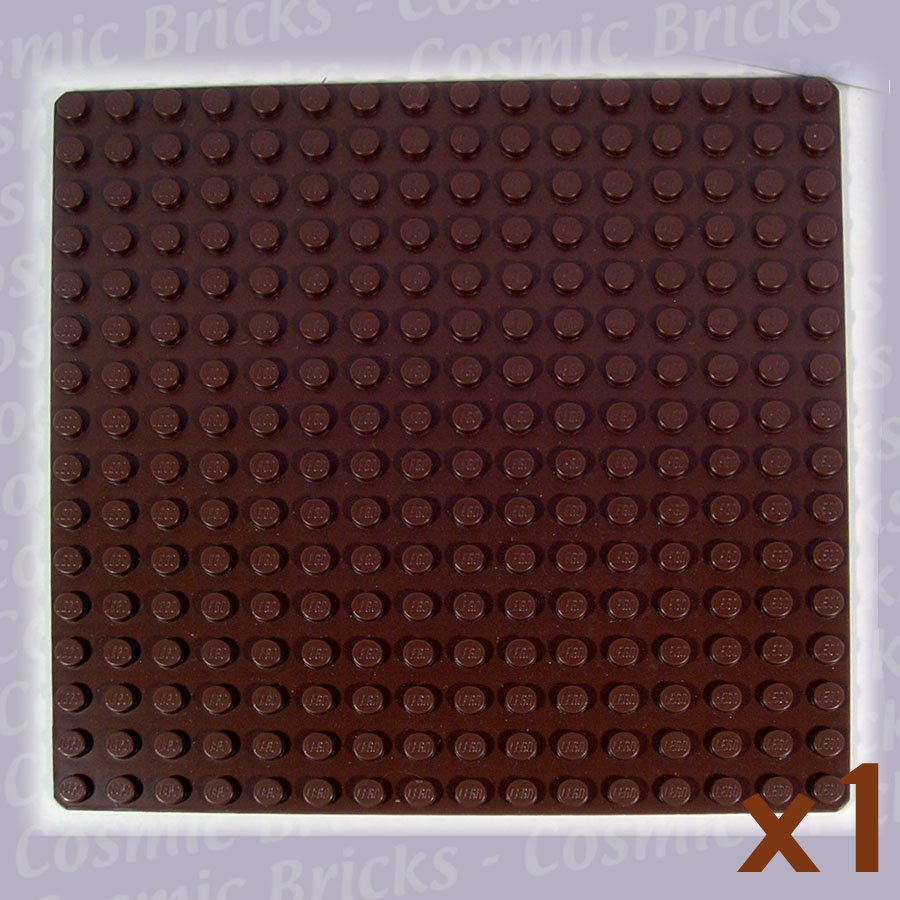 LEGO Brown Baseplate 16x16 3867 (single,U)