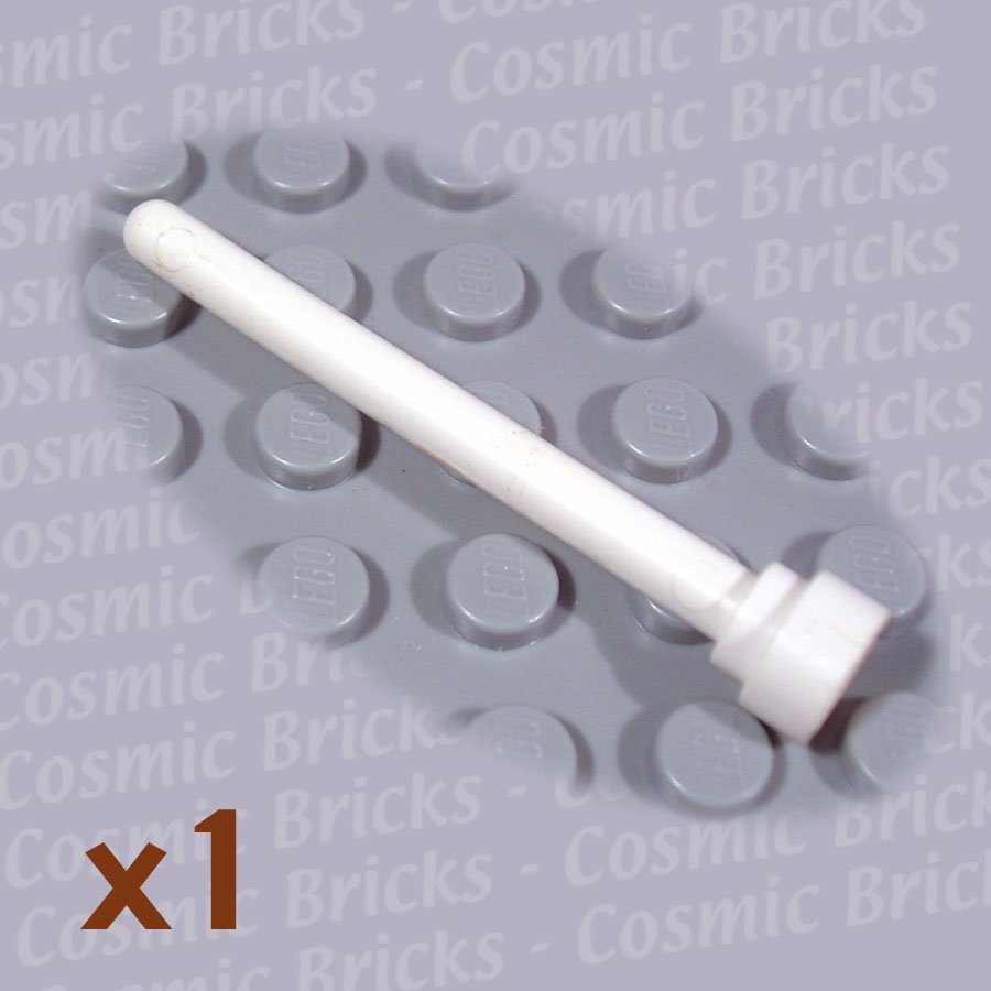 LEGO White Antenna 1x4 395701 3957 (single,U)