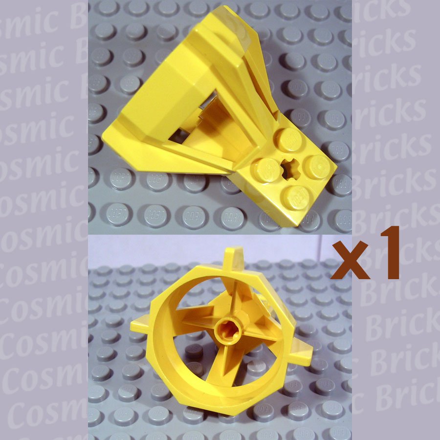 LEGO Yellow Propeller Housing 6040 (single,U)