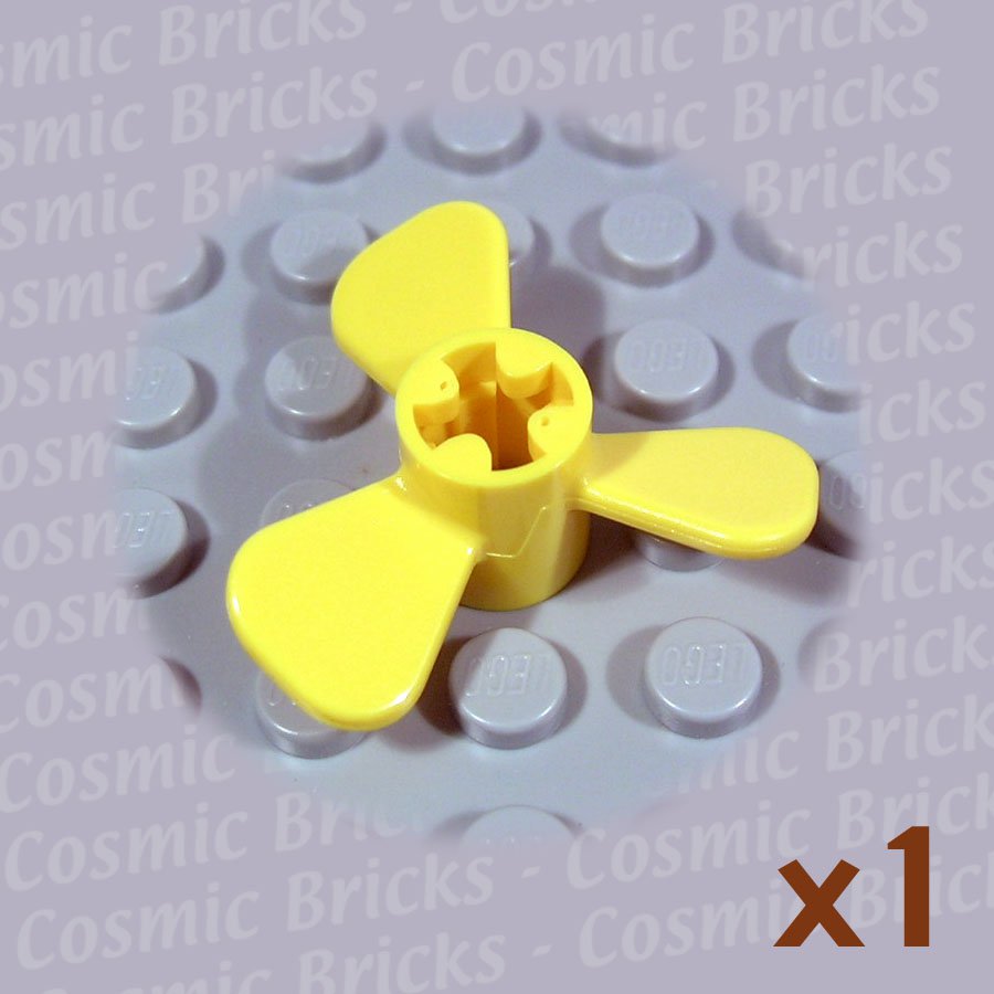 LEGO Yellow Propeller 3 Blade 3 D 6041 (single,N)