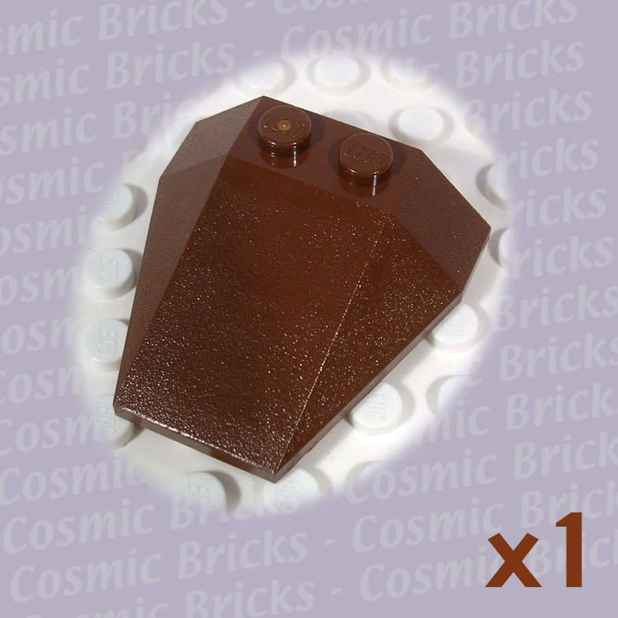 LEGO Brown Wedge 4x4 6069 (single,N)
