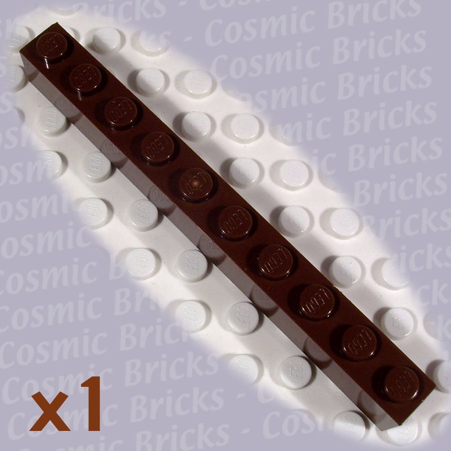 LEGO Brown Brick 1x10 4141041 6111 (single,N)