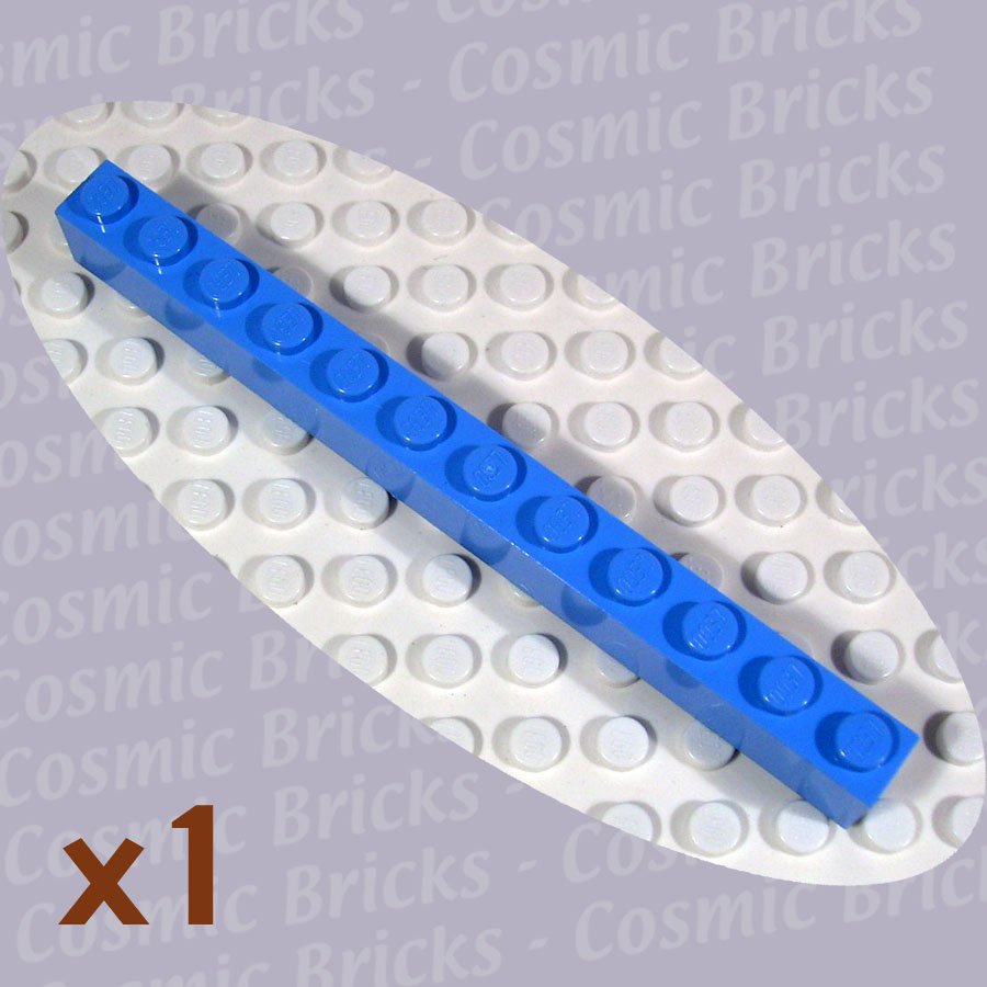 LEGO Medium Blue Brick 1x12 6112 (single,N)