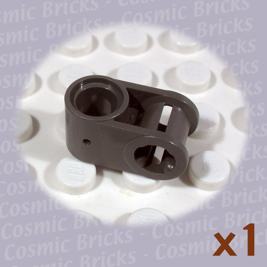 LEGO Dark Gray Technic Axle Pin Connector Perpendicular 4173659 6536 (single,N)