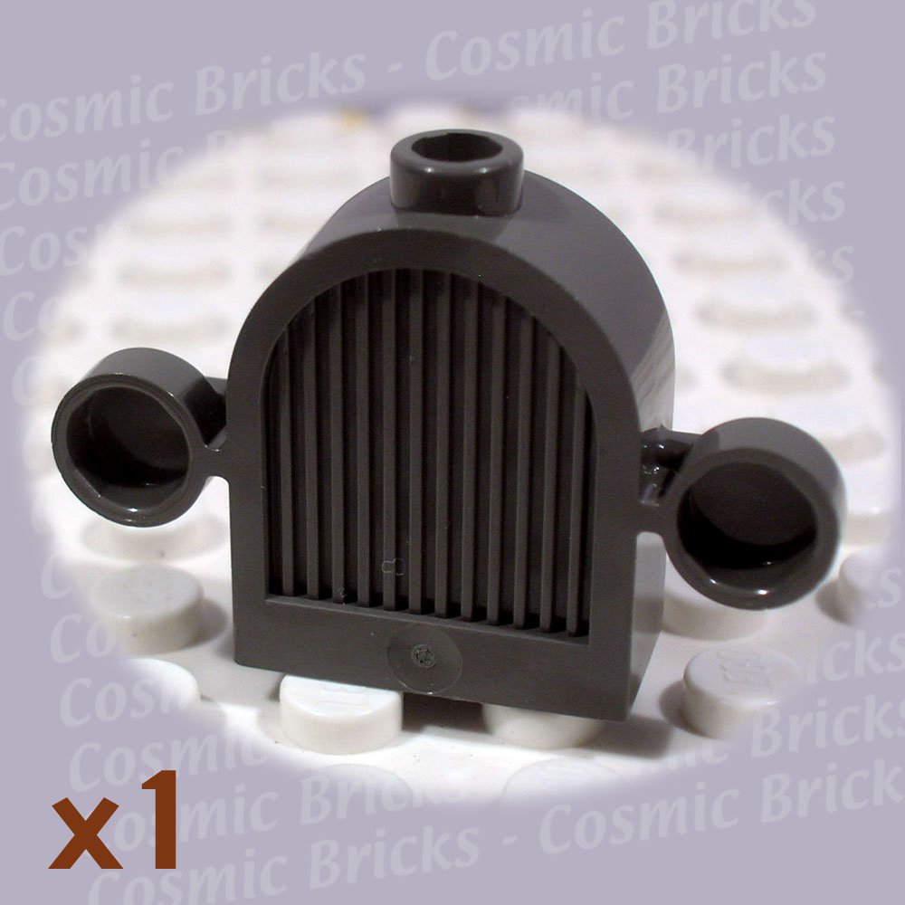 LEGO Dark Gray Vehicle Grill 1x2x2 Lights 30147 (single,N)