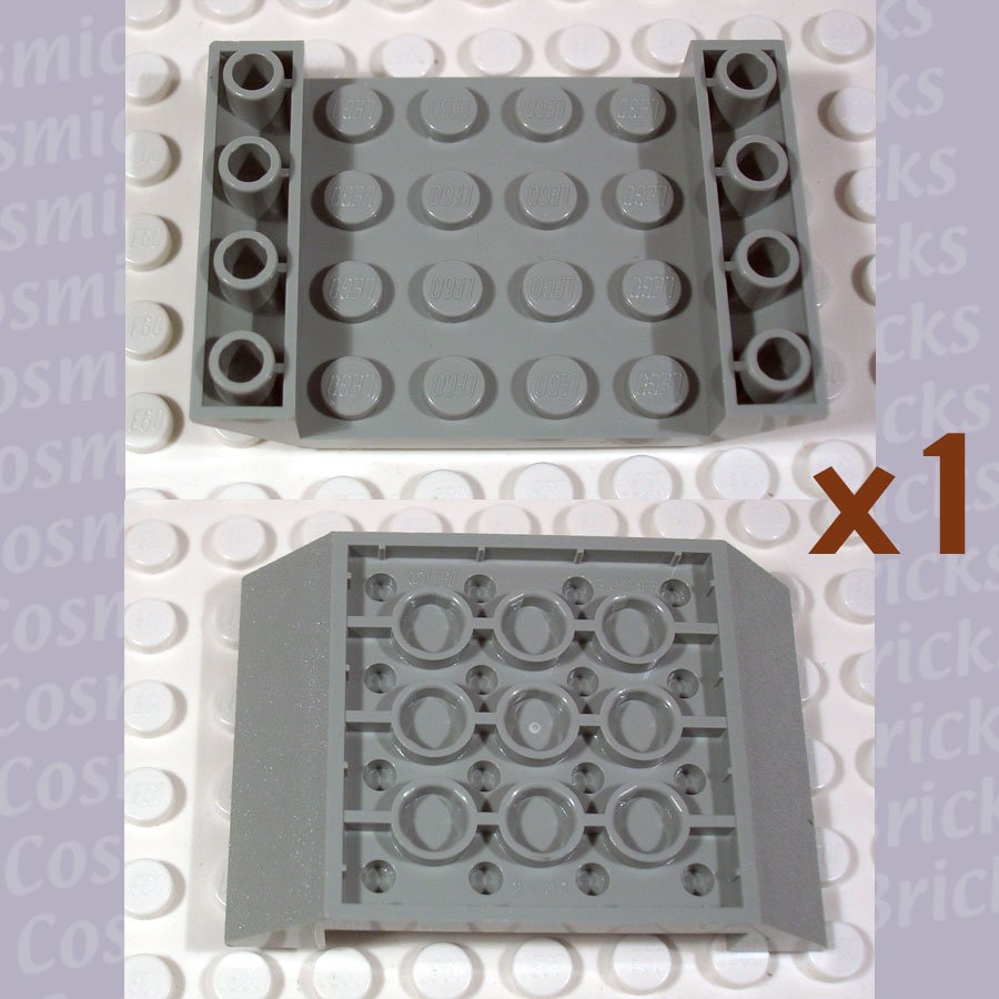 LEGO Light Gray Slope Inverted 45 6x4 Double 4118776 30283 (single,N)