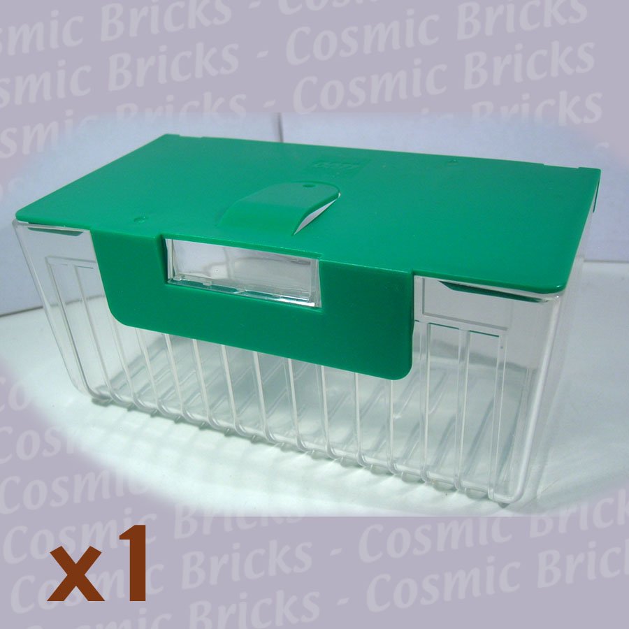 LEGO Bright Green Soccer Carrying Case Back and Carrying Case Goal Box 30502 (single,N)