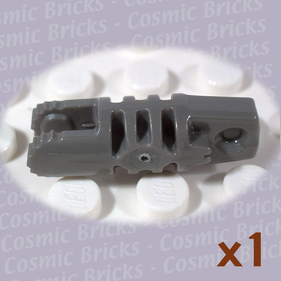 LEGO Dark Gray Hinge Cylinder 1x3 1+2 Fingers 4142723 30554 (single,N)