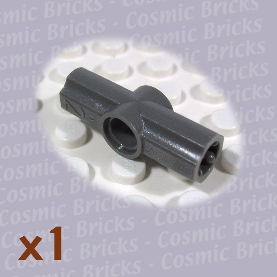 LEGO Dark Gray Technic Axle Pin Connector Angled #2 4207756 32034 (single,N)