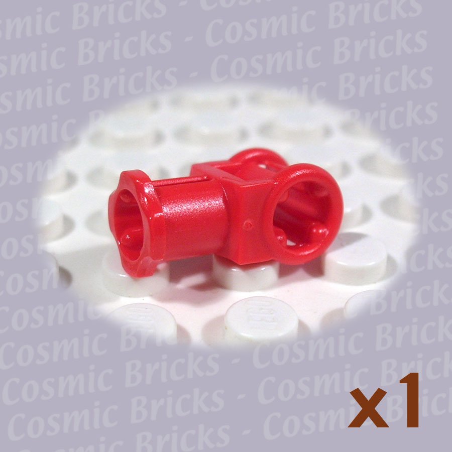 LEGO Red Technic Axle Connector Axle Hole 4118897 32039 (single,N)
