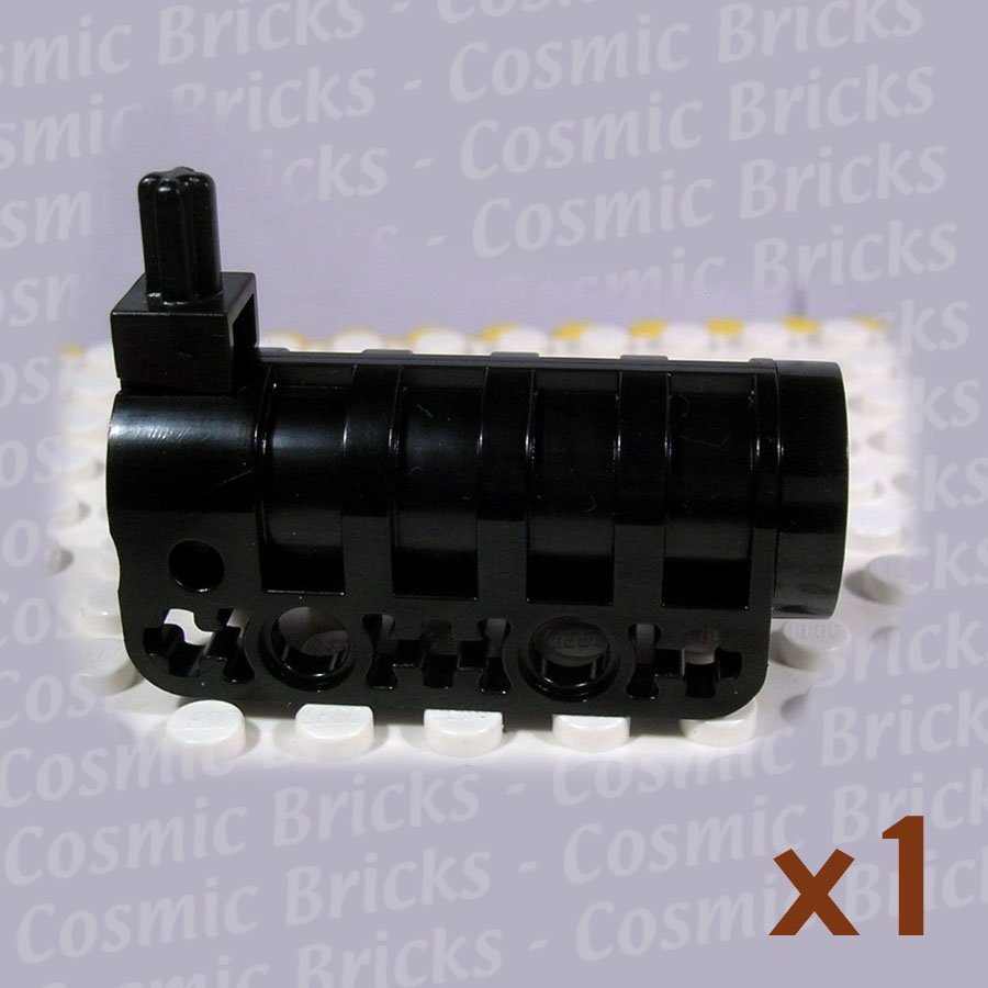 LEGO Black Technic Competition Cannon Round Bottom 4118815 32074 (single,N)
