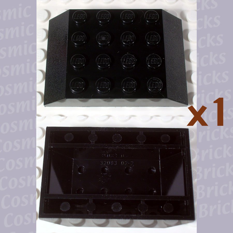 LEGO Black Slope 45 6x4 Double 4116792 32083 (single,N)