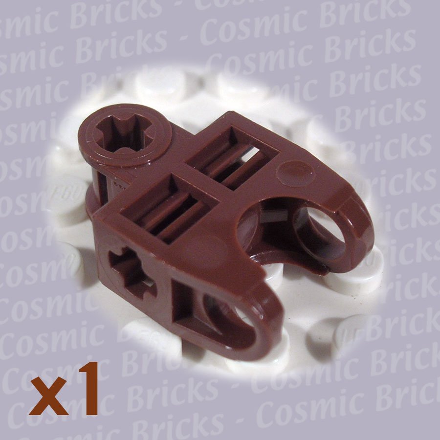 LEGO Earth Orange Technic Axle Connector 2x3 Ball Socket 4195000 32174 (single,N)