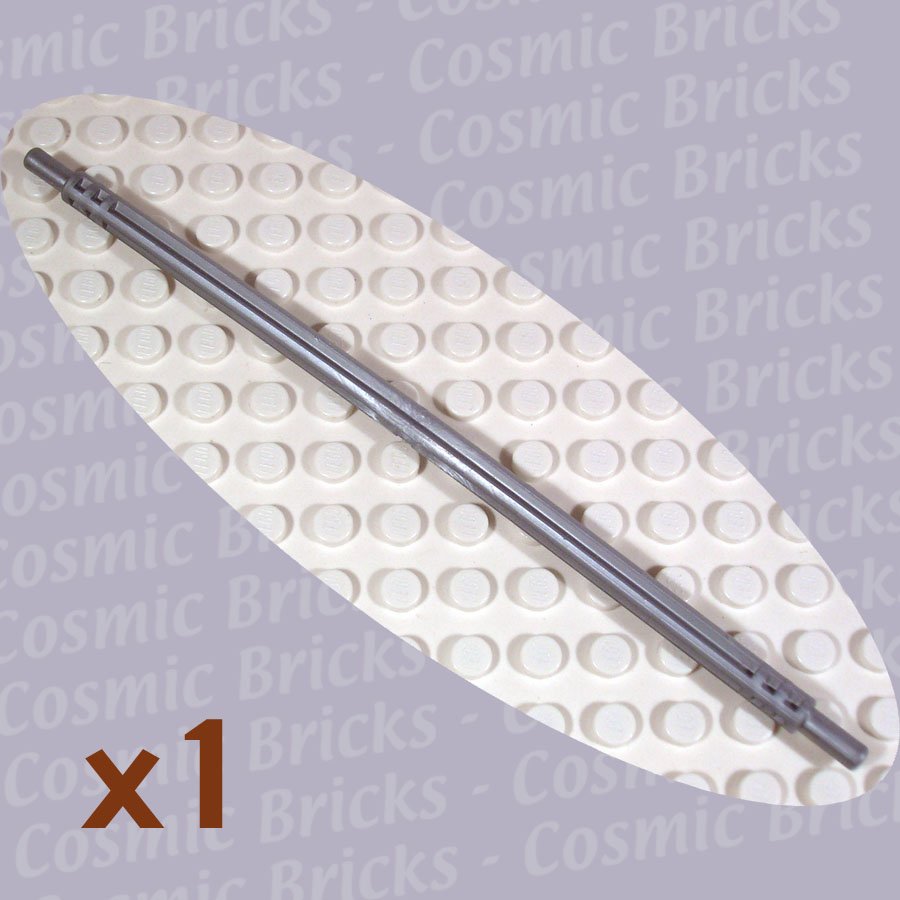 LEGO Flat Silver Soft Flexible Axle 16L 4142619 32202 (single,N)