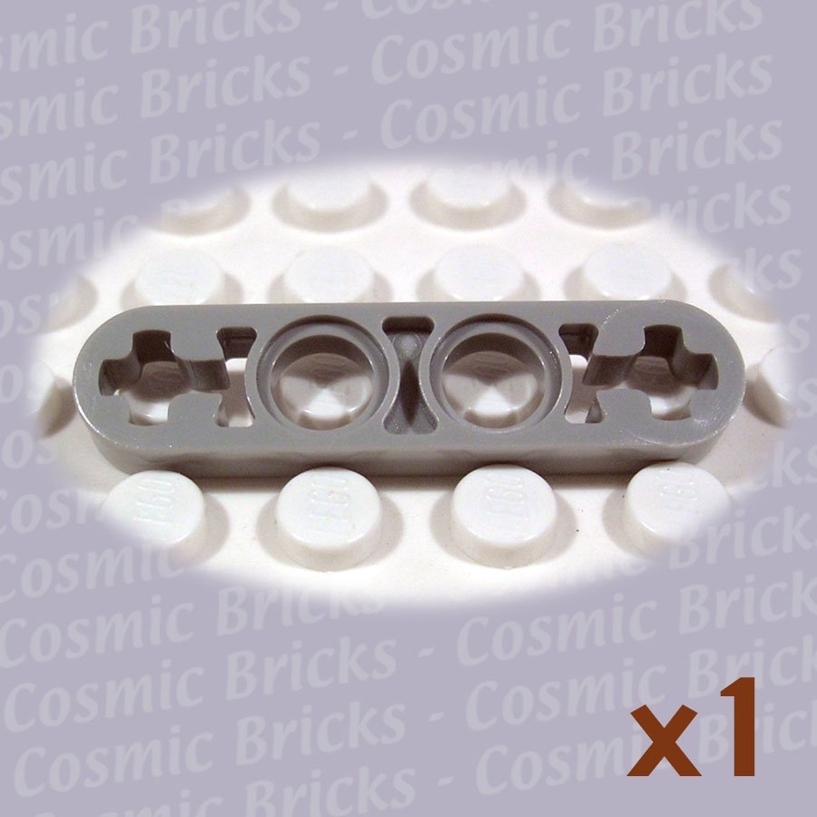 LEGO Grey Technic Liftarm 1x4 Thin 4141603 32449 (single,N)