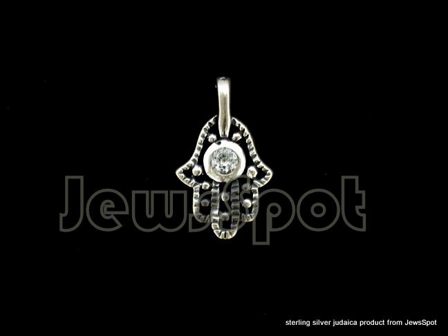 PENDANT- HAMSA, STONE, 1. 8 CM