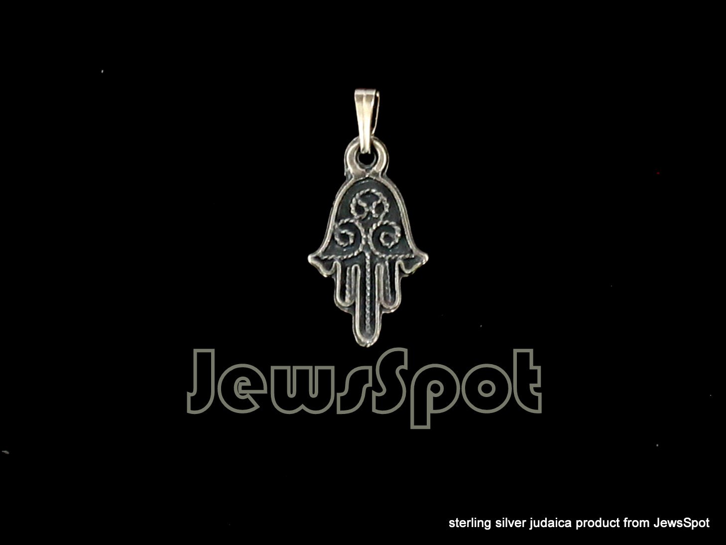 S PENDANT HAMSA FILIGREE 2. 5CM