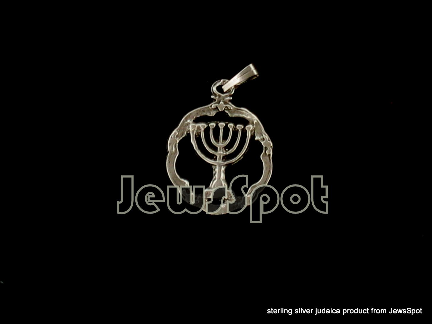 S PENDANT-MENORAH 1. 5CM (1504)