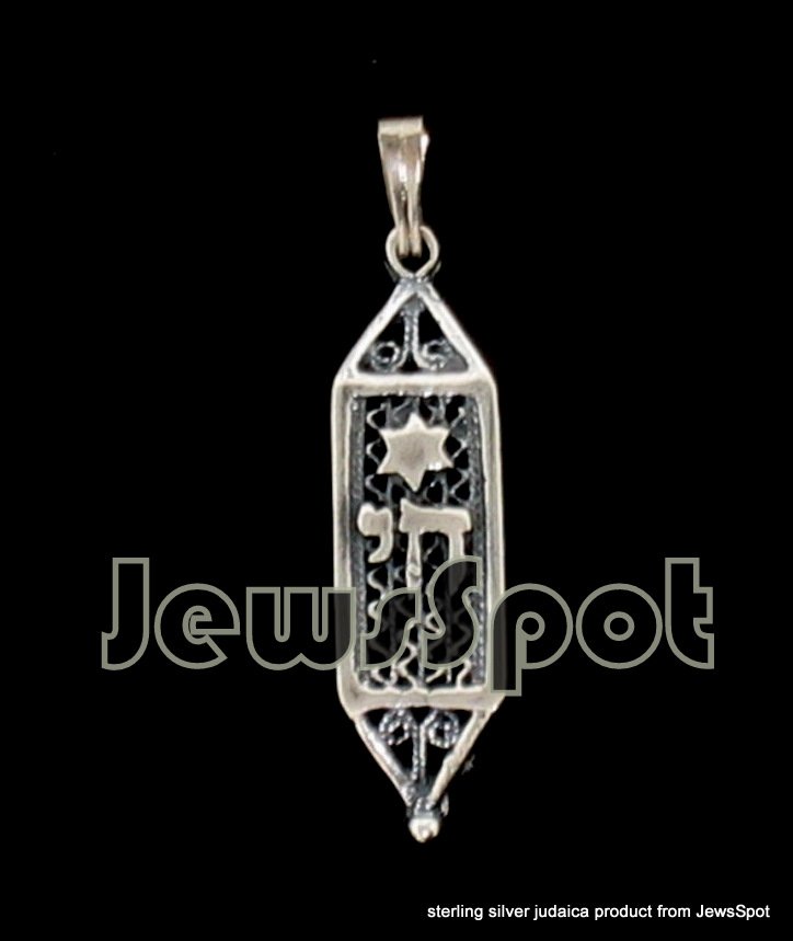 S PENDANT-MEZUZAH 1552 2. 5CM