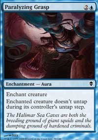 4x Zendikar Paralyzing Grasp (playset)