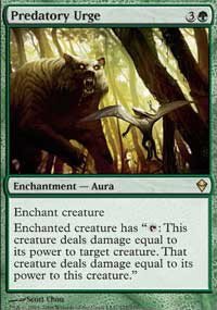 Zendikar Predatory Urge