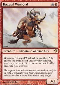 Zendikar Kazuul Warlord