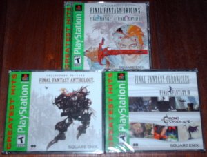 Final Fantasy Anthology Origins & Chronicles - Playstation - PSX