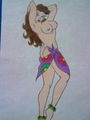 Hawiian Pinup Version 2
