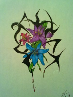 Flower tribal