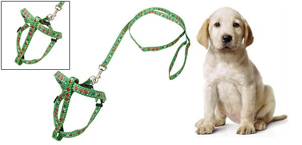 Dog's Pet's Puppy Nylon Pulling Harness Leash Rope