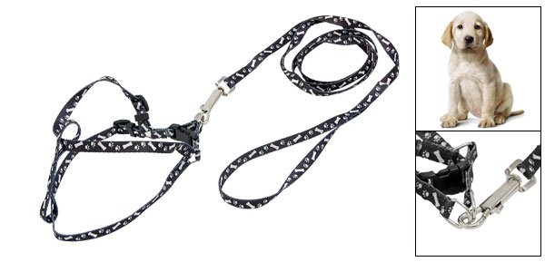 Dog Pull Harness Nylon Adjustable Leash Rope for Small Dog