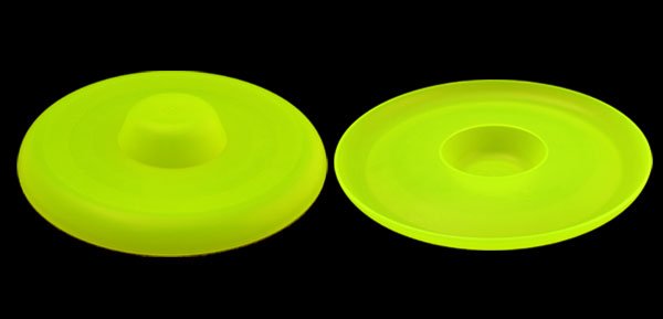 Fashion Interesting Training Dog Use Round Yellow Plastic Frisbee
