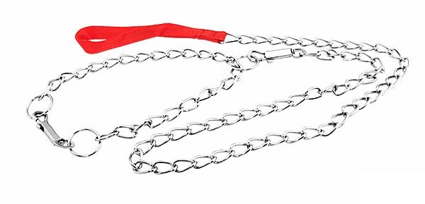 Heavy Duty Steel Chain Leash Kit for Dog Training Walking