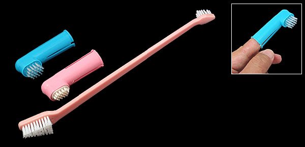 3 PCS Brushes Dog Cat Pet Hygiene Teeth Care Toothbrush