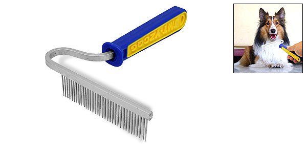 Tooth Rake Style Dog Cat Pet Grooming Moulting Comb Tool